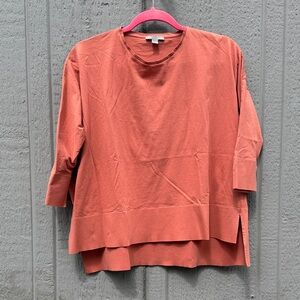 COS Layered Hem Relaxed Top Size: XS